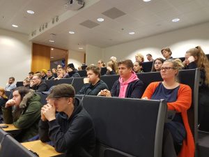 Skólinn settur á vorönn.