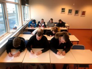 Undirritun saminga um afreksÃ­Ã¾rÃ³ttir. 