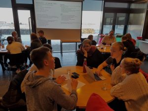 Skólafundur í FAS. 