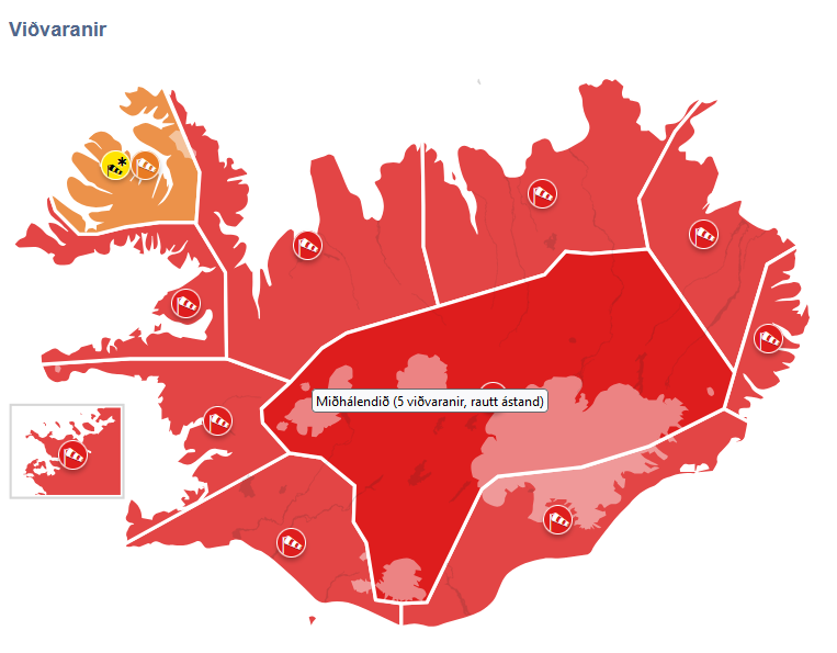 Fjarkennsla á morgun vegna veðurs